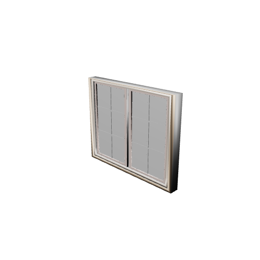 Modelo 3D Janela simples
